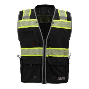 ONYX CLASS 2 SURVEYOR'S VEST (Size: Medium)