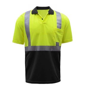 CLASS 2 MOISTURE WICKING POLO SHIRT (Size: 2XL)