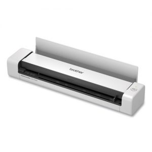 BROTHER DS- 740D Duplex Compact Mobile Document Scanner, 600 dpi Optical Resolution, 1- Sheet Duplex Auto Document Feeder